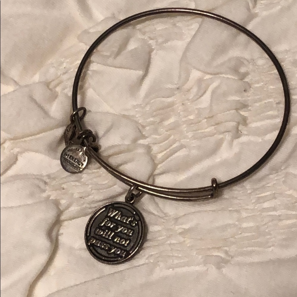 Alex and ani silver bracelet